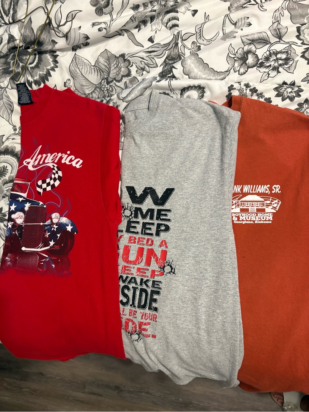 America Graphic Short Sleeve Tee - Red